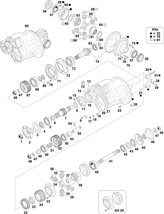 DAF-18 — Intermediate Axle: 2255