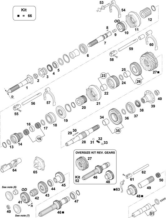 Iveco-30 — Gearbox E90 - Vehicle Type: OM 300/619/683/693/697 / OM 180/190/260 / 170.26 / 190.26