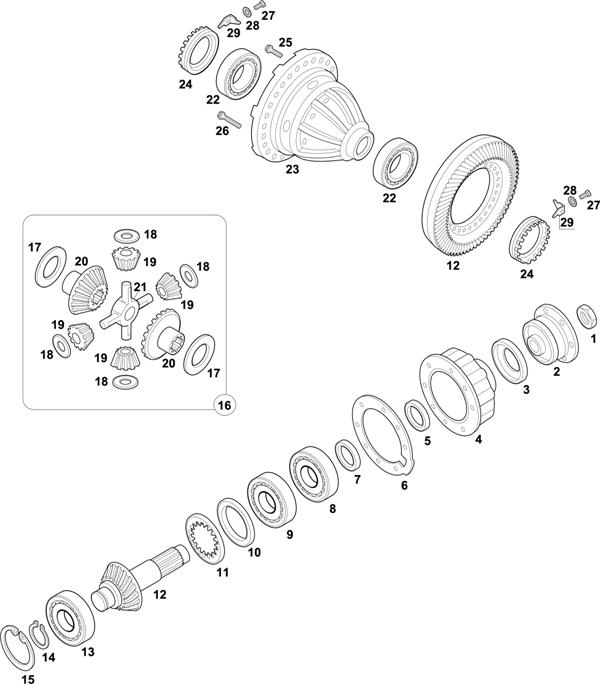 Mercedes-Benz-60 — FRONT AXLE: AL 3/2-5 / AL 3/5-5,5