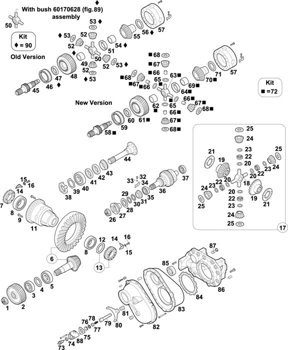 Mercedes-Benz-60 — INTERMEDIATE AXLE: HD 7/5 DG-10