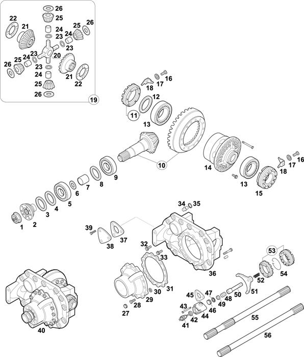 Mercedes-Benz-60 — REAR AXLE: HO 7/01 DL-10 / HO 7/02 DLM-10 / HO 7/01 DLS-10