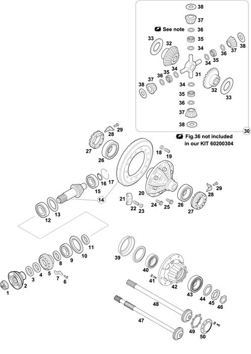 Mercedes-Benz-60 — REAR AXLE: HO 4/02 CL-11,5 / HO 4/01 DL-11,5 / HO 4/01 DL-10