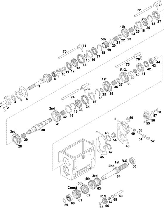 Mercedes-Benz-60 — Gearbox-New Generation: G3/45-6/8,5 / G3/55-6/8,5