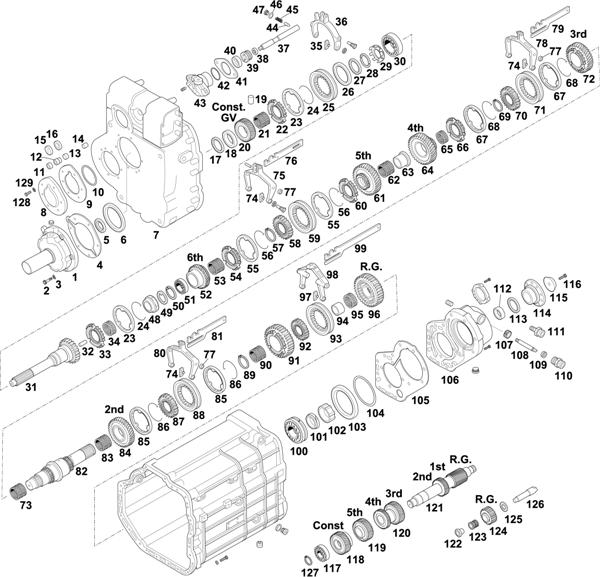 Mercedes-Benz-60 — Gearbox-New Generation: GV4/65-6/9,0