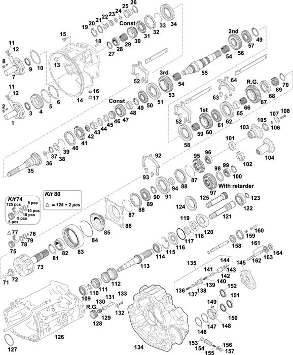 Mercedes-Benz-60 — Gearbox-New Generation: G280-16 KL