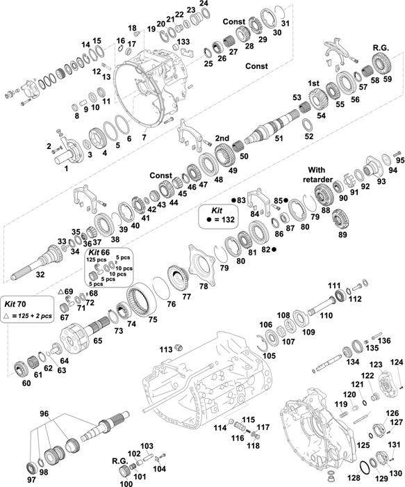 Mercedes-Benz-60 — Gearbox-New Generation: G 281-12 KL