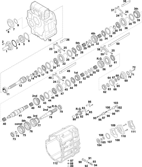 Mercedes-Benz-60 — Gearbox-New Generation: GO 170 6/8,2-1,0  -  GO 190 6/8,2-1,0