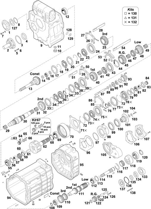 Mercedes-Benz-60 — Gearbox New Generation G155-9/15,9 / GO210-8/11,8