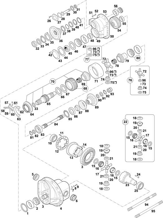 Volvo-88 — Intermediate Axle: EV72