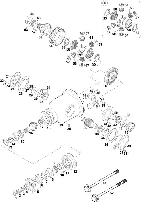Volvo-88 — Rear Axle: DR80