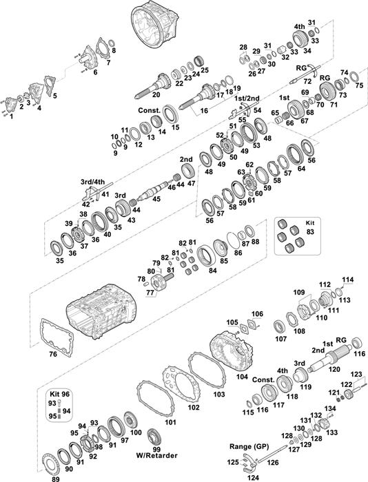 ZF-95 — 1341 - 8S 1820 TO / 8S 182 TO IT / 8S 1823 TO / 8S 1821 TO IT