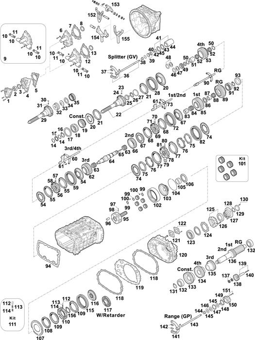 ZF-95 — 1342 - 16S 1920 TD / 16S 1921 TD IT / 16S 1922 TD / 16S 1923 TD
