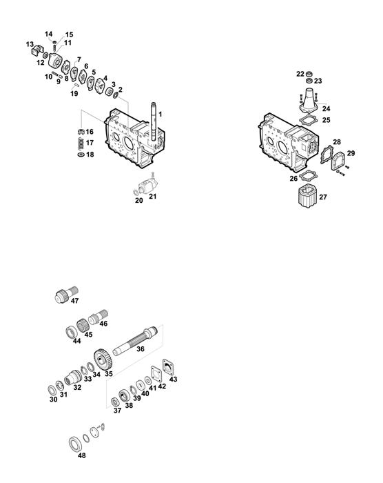 ZF-95 — 1295 - 16S130/1 - SELECTOR MECHANISM