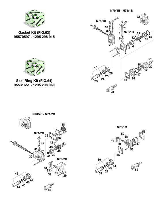 ZF-95 — 1297 - 16S190/1 - KITS - P.T.O. (POWER TAKE OFF)