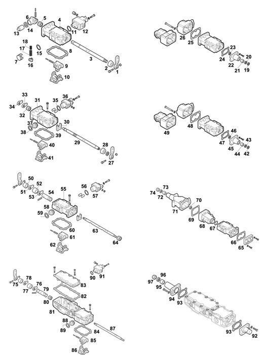 ZF-95 — 1315 - 16S151 - SELECTOR MECHANISM