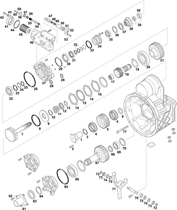 ZF-95 — 1341 - 16S 1822 TO SERVO HGS NMV 221