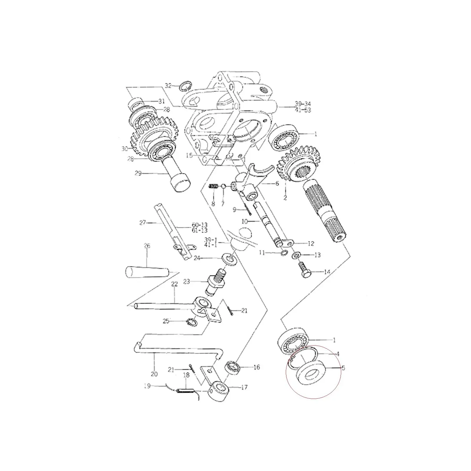 iseki TS3110 - V740-225-520-80