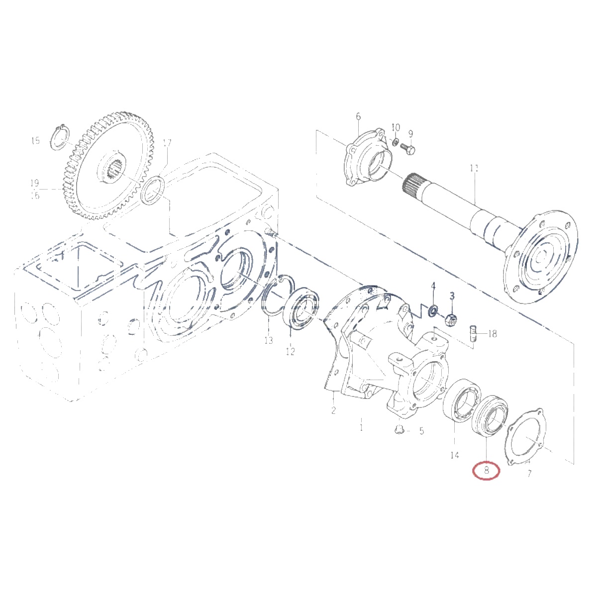 ISEKI TX155 - CB22