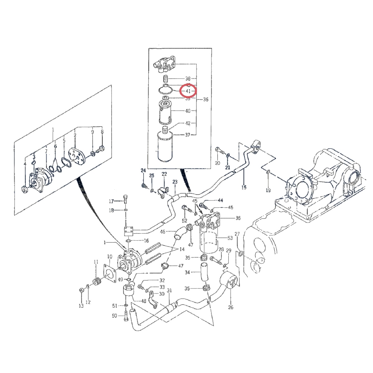 ISEKI TS1610 - BA75